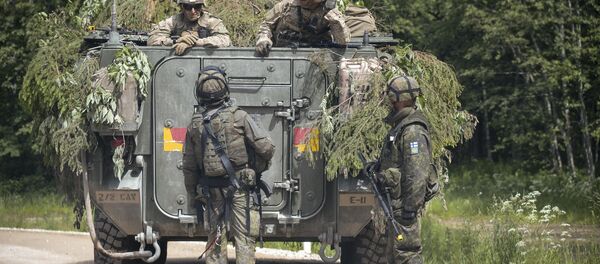 Les exercices de l'Otan en Estonie Les exercices de l'Otan en Estonie - Sputnik Afrique