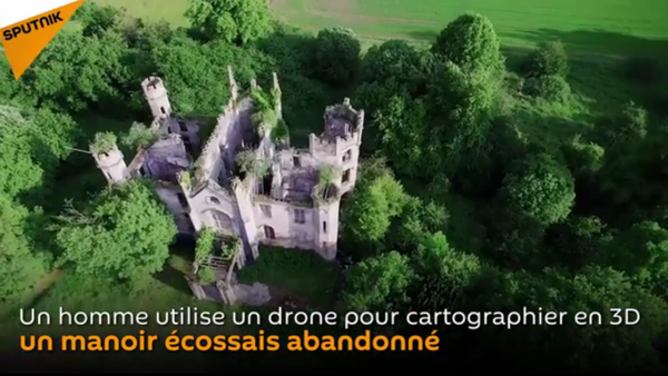 Une carte 3D d'un manoir abandonné créée grâce à un drone - Sputnik Afrique
