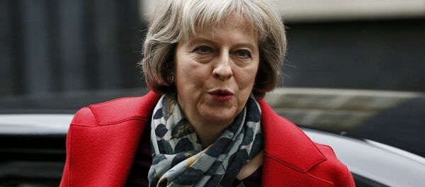 Britain's Home Secretary Theresa May arrives to attend a cabinet meeting at Number 10 Downing Street in London, Britain March 1, 2016 - Sputnik Afrique
