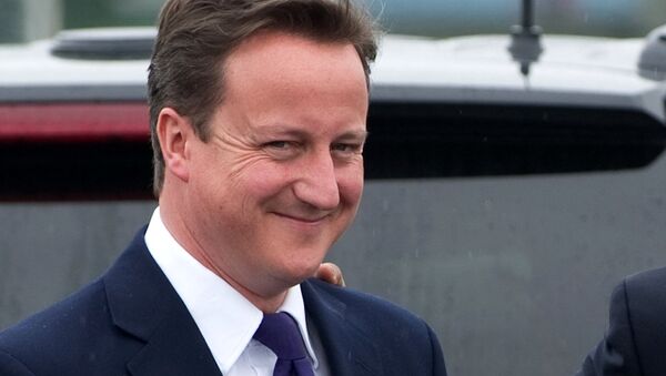 Le premier ministre britannique David Cameron - Sputnik Afrique