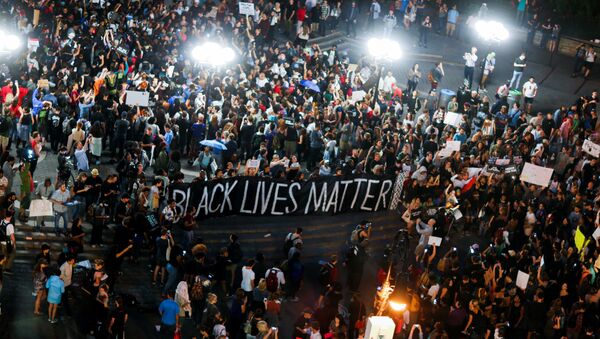 Black Lives Matter: manifestation contre les violences policières à New York - Sputnik Afrique