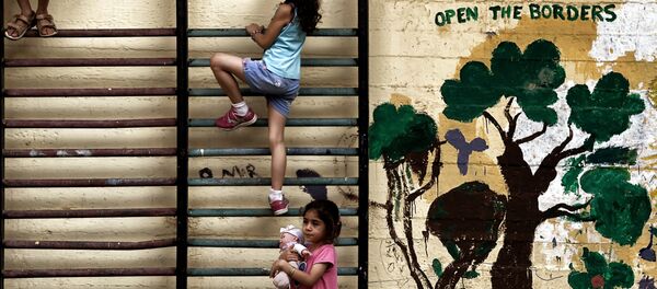 Les réfugiés syriens Les réfugiés syriens - Sputnik Afrique