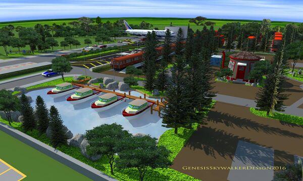 Le concept du parc à thème de McGowan Le concept du parc à thème de McGowan - Sputnik Afrique
