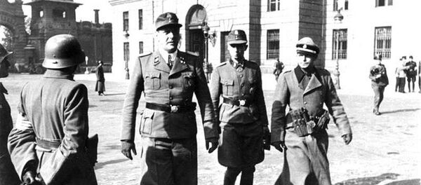 Otto Skorzeny et Adrian von Fölkersam - Sputnik Afrique