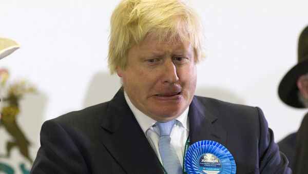 Boris Johnson en tant que maire de Londres - Sputnik Afrique