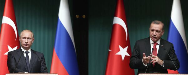Poutine et Erdogan - Sputnik Afrique