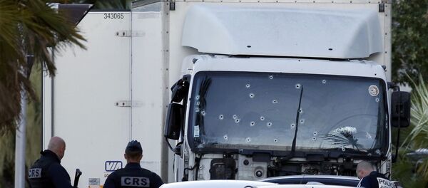 Le camion à Nice - Sputnik Afrique