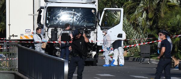 le camion à Nice - Sputnik Afrique