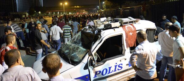 Ankara le jour de la tentative de putsch (16 juillet 2016) - Sputnik Afrique