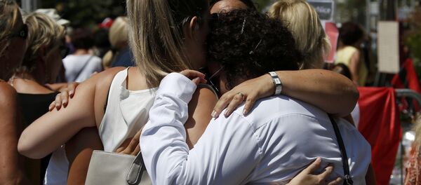 L’hommage aux victimes de l’attentat de Nice - Sputnik Afrique