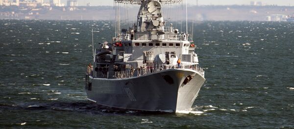 Le vaisseau amiral ukrainien Hetman Sagaydachni - Sputnik Afrique