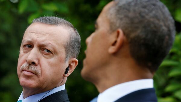 Recep Tayyip Erdogan et Barack Obama - Sputnik Afrique