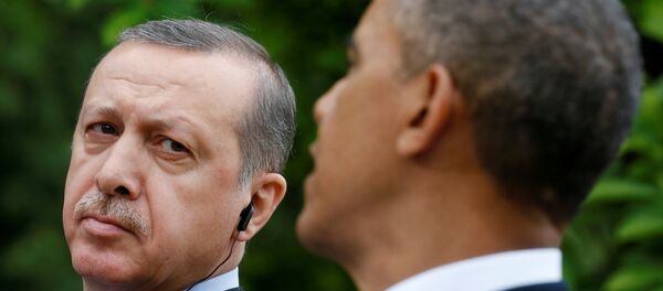 Barack Obama et Recep Tayyip Erdogan - Sputnik Afrique
