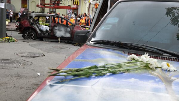 Журналист Павел Шеремет погиб в результате взрыва автомобиля в Киеве - Sputnik Afrique
