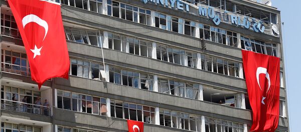 Drapeaux turcs à Ankara - Sputnik Afrique