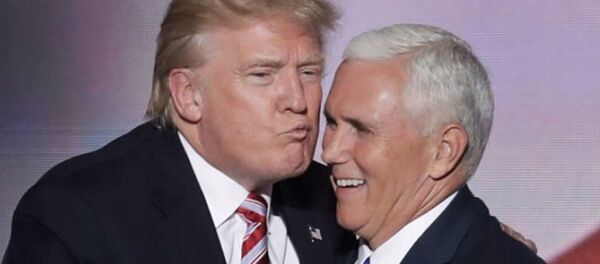 Ce moment gênant où Trump s'est vu refuser un bisou... - Sputnik Afrique