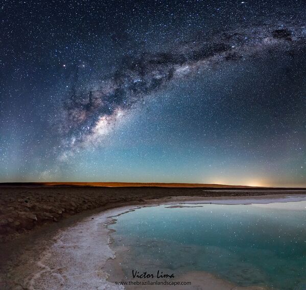 Les Lagunas Baltinache au milieu du désert d'Atacama. - Sputnik Afrique