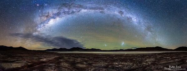 La Voie lactée dans le désert d’Atacama. - Sputnik Afrique