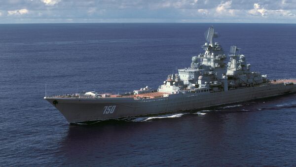 Croiseur russe lance-missiles à propulsion nucléaire de classe Kirov (projet 1144) - Sputnik Afrique