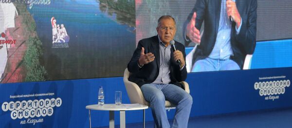 Глава МИД РФ С.Лавров посетил форум Территория смыслов - Sputnik Afrique