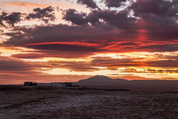 Le ciel incroyable dans le désert d'Atacama, au Chili. - Sputnik Afrique