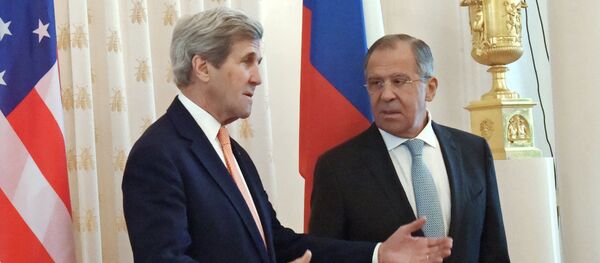 Встреча главы МИД РФ С. Лаврова с Госсекретарем США Дж.Керри - Sputnik Afrique