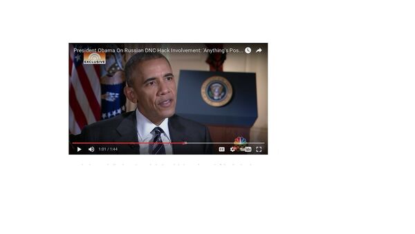 Entretien du président américain Barack Obama à la chaîne NBC News - Sputnik Afrique