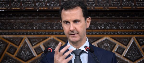 Le président syrien Bachar el-Assad - Sputnik Afrique