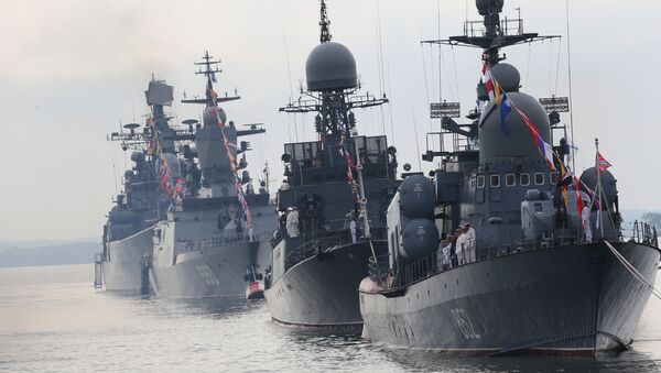 La Marine militaire russe recevra 40 nouveaux navires en 2017 - Sputnik Afrique