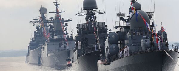 La Marine militaire russe recevra 40 nouveaux navires en 2017 - Sputnik Afrique