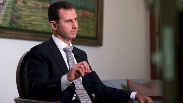 Suriye Devlet Başkanı Beşar Esad - Sputnik Afrique