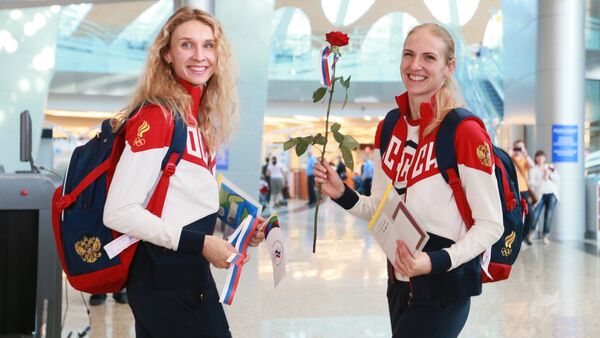 La sélection olympique russe en route pour Rio - Sputnik Afrique