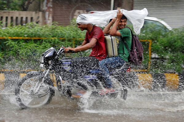 Les fortes moussons ont provoqué des inondations dans plusieurs Etats indiens. - Sputnik Afrique