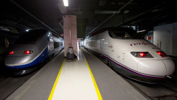 Deux TGV - Sputnik Afrique