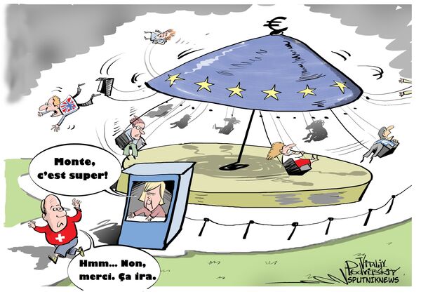 Chut! Ne le dites à personne, mais la Suisse refuse de rejoindre l’UE - Sputnik Afrique