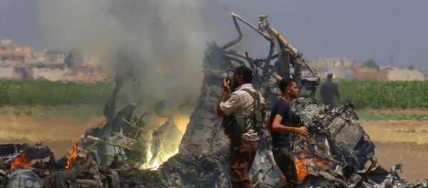 Mi-8-Abschuss in Syrien - Sputnik Afrique