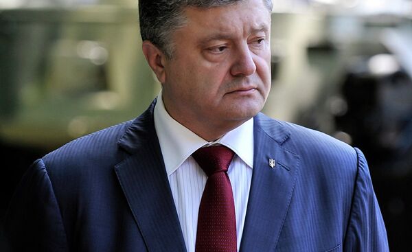 Le président ukrainien Petro Poroshenko - Sputnik Afrique