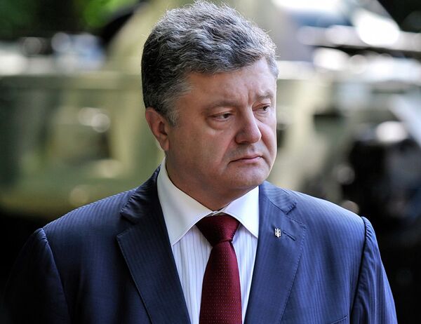 Le président ukrainien Petro Poroshenko - Sputnik Afrique