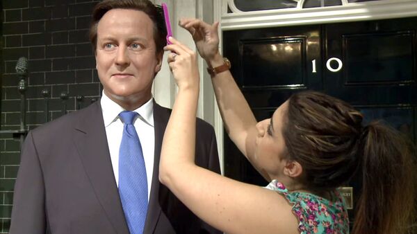 David Cameron chez Madame Tussauds - Sputnik Afrique