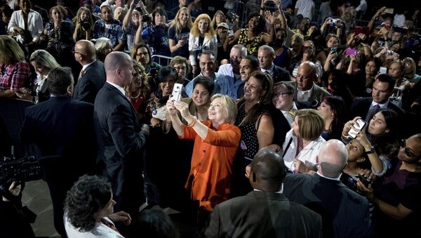 Hillary Clinton à Kissimmee - Sputnik Afrique