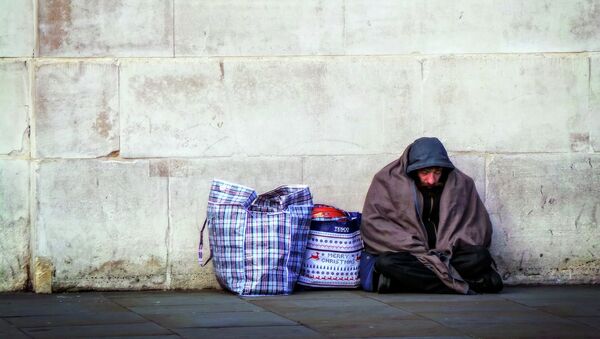 Homeless in London - Sputnik Afrique