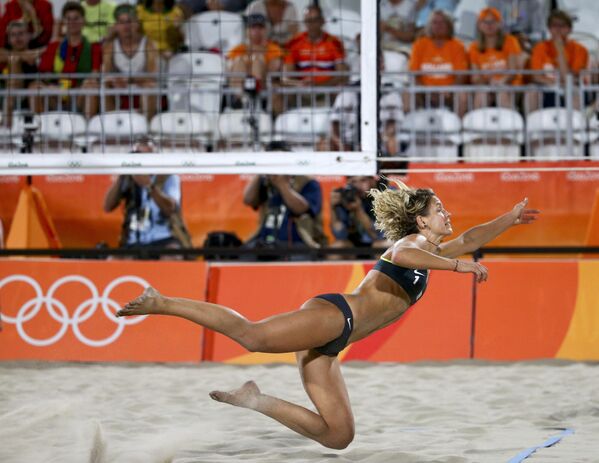 Le beach-volley féminin aux JO de Rio de Janeiro - Sputnik Afrique