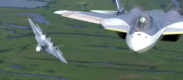 L’avion de chasse T-50 PAK FA (Futur Système Aéronautique de l'Aviation du Front). - Sputnik Afrique