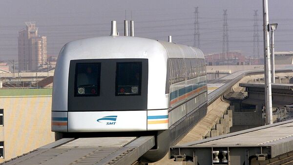 En Chine, le premier train magnétique - Sputnik Afrique
