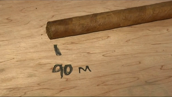 Un cigare de 90 mètres à l'occasion des 90 ans de Fidel Castro - Sputnik Afrique