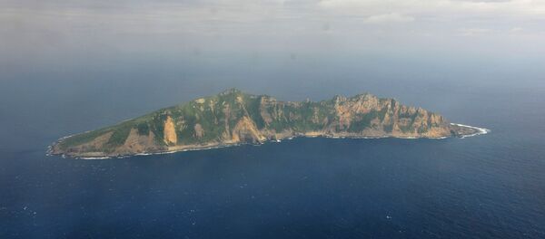 One of the small islands in the East China Sea known as Senkaku in Japanese and Diaoyu in Chinese. (File) - Sputnik Afrique