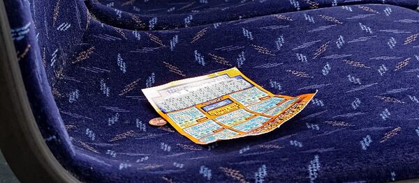 un billet de loterie - Sputnik Afrique