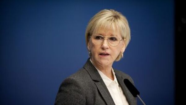 La chef de la diplomatie suédoise Margot Wallström - Sputnik Afrique