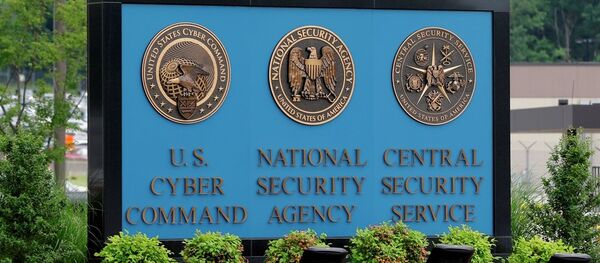 Un signe à l'extérieur du campus de National Security Agency (NSA) à Fort Meade - Sputnik Afrique