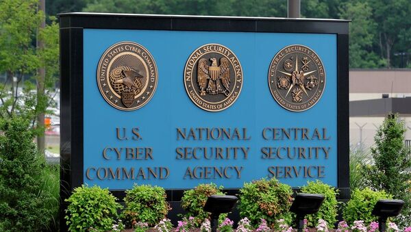 A sign stands outside the National Security Agency (NSA) campus in Fort Meade - Sputnik Afrique
